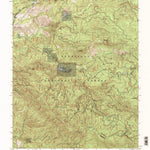 United States Geological Survey Ascension Mountain, CA (2001, 24000-Scale) digital map