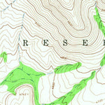 United States Geological Survey Ash Creek NE, AZ (1966, 24000-Scale) digital map