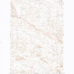 United States Geological Survey Ash Creek West, MT (1972, 24000-Scale) digital map