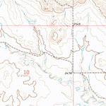 United States Geological Survey Ash Creek West, MT (1972, 24000-Scale) digital map