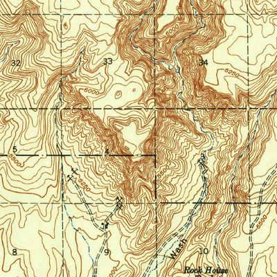 United States Geological Survey Ash Fork, AZ (1948, 63360-Scale) digital map