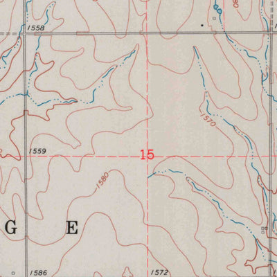 United States Geological Survey Ash Grove, KS (1968, 24000-Scale) digital map