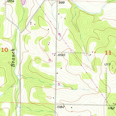United States Geological Survey Ash Grove, MO (1956, 24000-Scale) digital map