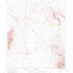 United States Geological Survey Ash Meadows, NV-CA (1952, 62500-Scale) digital map