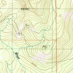 United States Geological Survey Ash Mountain, MT (1987, 24000-Scale) digital map