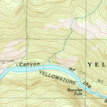 United States Geological Survey Ash Mountain, MT (1987, 24000-Scale) digital map