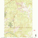 United States Geological Survey Ash Mountain, MT (2000, 24000-Scale) digital map
