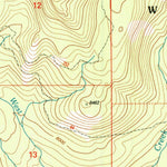 United States Geological Survey Ash Mountain, MT (2000, 24000-Scale) digital map