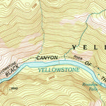 United States Geological Survey Ash Mountain, MT (2000, 24000-Scale) digital map