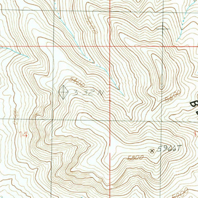 United States Geological Survey Ash Peak, AZ (1986, 24000-Scale) digital map