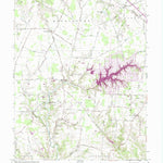 United States Geological Survey Ash Ridge, OH (1961, 24000-Scale) digital map