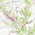 United States Geological Survey Ash Ridge, OH (1961, 24000-Scale) digital map