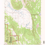 United States Geological Survey Ash Valley, CA (1993, 24000-Scale) digital map
