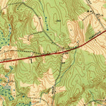 United States Geological Survey Ashaway, RI-CT (1943, 31680-Scale) digital map