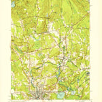United States Geological Survey Ashaway, RI-CT (1953, 31680-Scale) digital map