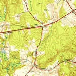United States Geological Survey Ashaway, RI-CT (1953, 31680-Scale) digital map
