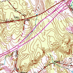 United States Geological Survey Ashaway, RI-CT (1984, 24000-Scale) digital map