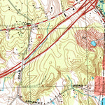 United States Geological Survey Ashaway, RI-CT (2001, 24000-Scale) digital map