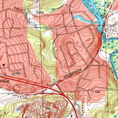 United States Geological Survey Ashaway, RI-CT (2001, 24000-Scale) digital map