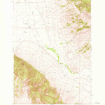United States Geological Survey Ashbough Canyon, MT (1961, 24000-Scale) digital map