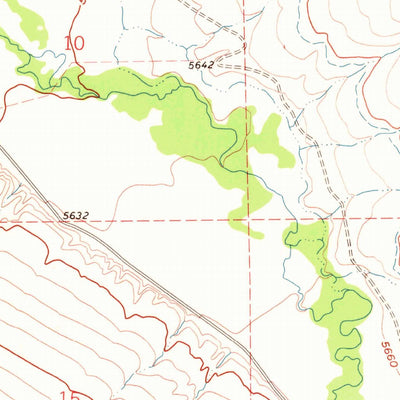 United States Geological Survey Ashbough Canyon, MT (1961, 24000-Scale) digital map