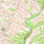 United States Geological Survey Ashbrook, KY (1972, 24000-Scale) digital map
