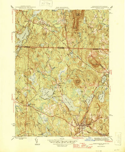 United States Geological Survey Ashburnham, MA-NH (1946, 31680-Scale) digital map