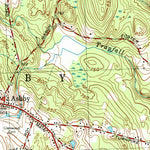 United States Geological Survey Ashby, MA-NH (1965, 25000-Scale) digital map