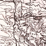 United States Geological Survey Ashcroft, SD-ND (1935, 125000-Scale) digital map
