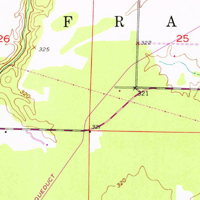 United States Geological Survey Ashdown East, AR (1950, 24000-Scale) digital map