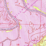 United States Geological Survey Ashdown East, AR (1950, 24000-Scale) digital map