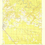 United States Geological Survey Ashdown East, AR (1951, 24000-Scale) digital map