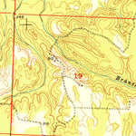 United States Geological Survey Ashdown East, AR (1951, 24000-Scale) digital map
