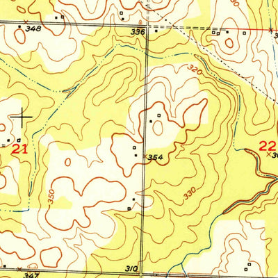 United States Geological Survey Ashdown West, AR (1951, 24000-Scale) digital map