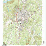 United States Geological Survey Asheboro, NC (1994, 24000-Scale) digital map