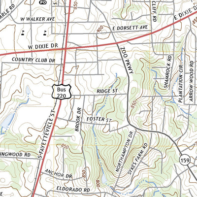 United States Geological Survey Asheboro, NC (2022, 24000-Scale) digital map