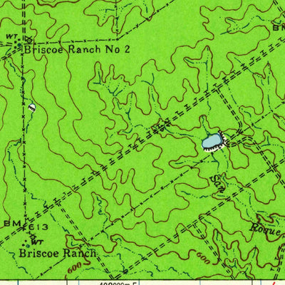 United States Geological Survey Asherton, TX (1940, 62500-Scale) digital map