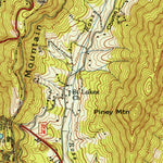 United States Geological Survey Asheville, NC (1943, 24000-Scale) digital map
