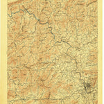 United States Geological Survey Asheville, NC-TN (1901, 125000-Scale) digital map