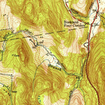 United States Geological Survey Ashfield, MA (1955, 31680-Scale) digital map