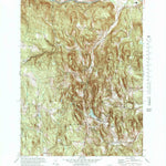 United States Geological Survey Ashfield, MA (1971, 25000-Scale) digital map