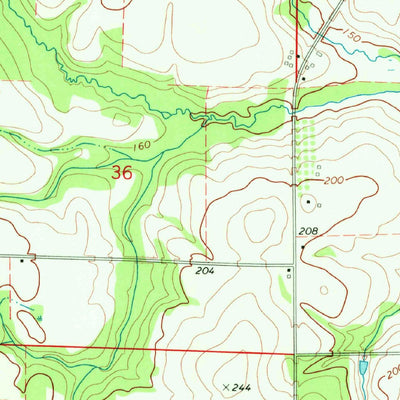 United States Geological Survey Ashford, AL (1970, 24000-Scale) digital map