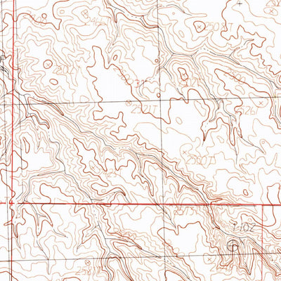 United States Geological Survey Ashford Coulee, MT (1984, 24000-Scale) digital map
