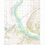 United States Geological Survey Ashland East, NE (1968, 24000-Scale) digital map