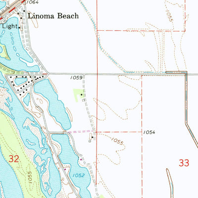 United States Geological Survey Ashland East, NE (1968, 24000-Scale) digital map