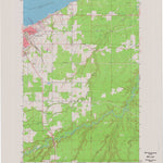 United States Geological Survey Ashland East, WI (1964, 24000-Scale) digital map