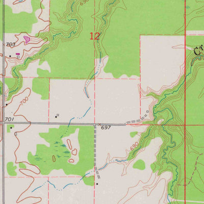 United States Geological Survey Ashland East, WI (1964, 24000-Scale) digital map