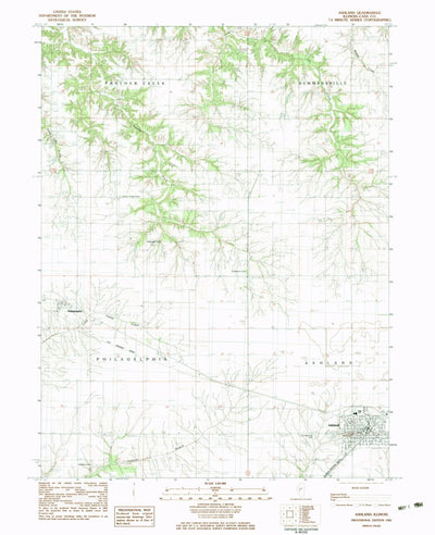 United States Geological Survey Ashland, IL (1983, 24000-Scale) digital map
