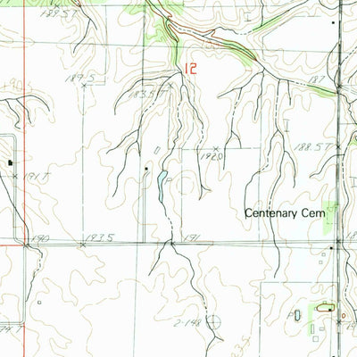 United States Geological Survey Ashland, IL (1983, 24000-Scale) digital map
