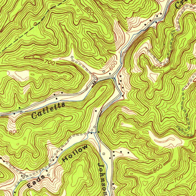 United States Geological Survey Ashland, KY-OH (1953, 24000-Scale) digital map